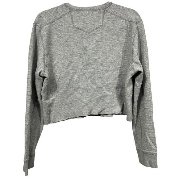 Eddie Bauer Women’s Crop Long Sleeve Sweatshirt / Size-Medium - Picture 5 of 6